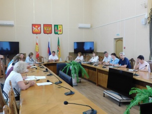 Заседание организационного комитета по подготовке к празднованию 55 – летия со Дня образования Рамонского района