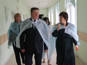 Роман Береснев посетил районную больницу